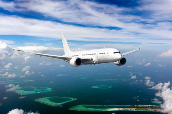 Domestic flight transfers in the Maldives