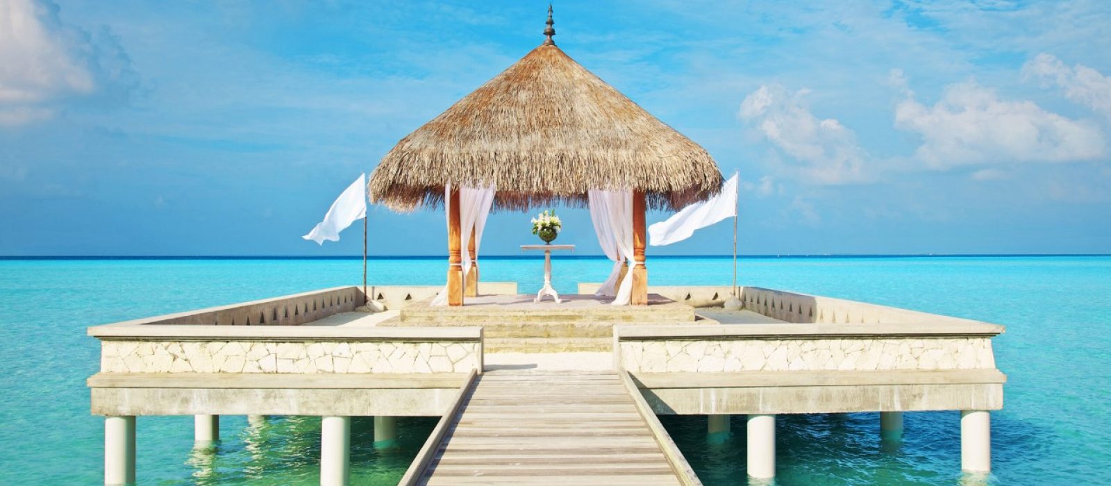 Destination wedding in the Maldives