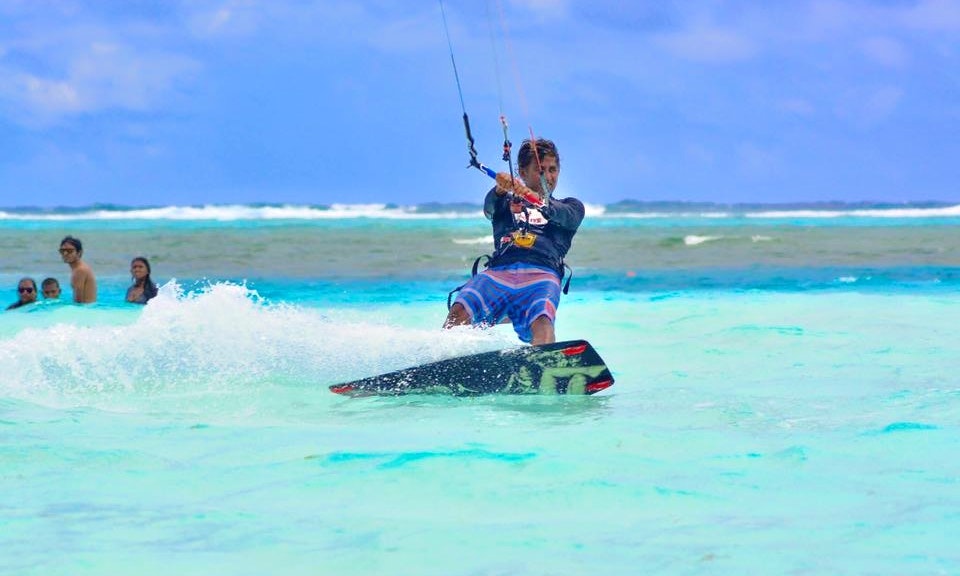 Kitesurfing in Maldives