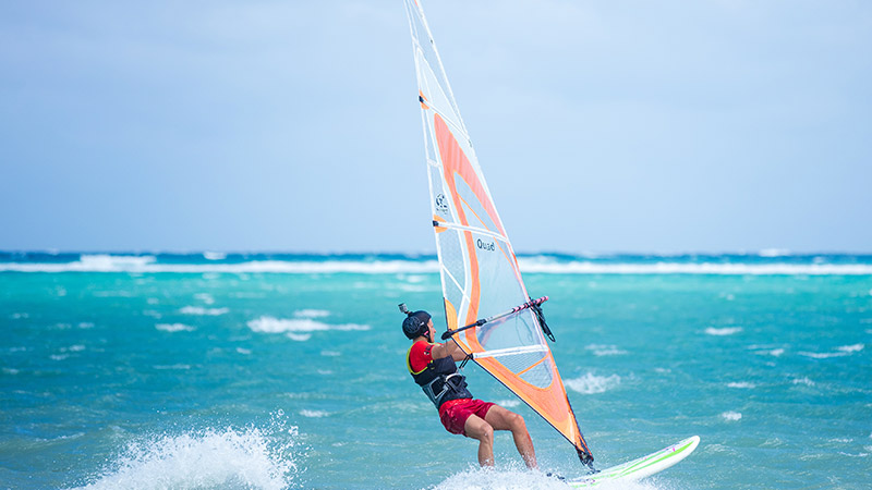 Windsurfing in Maldives