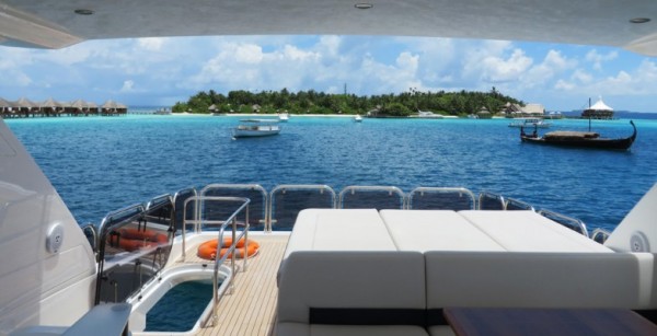 Yachting in the Maldives