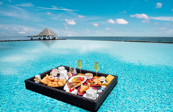 Maldives Floating Breakfast