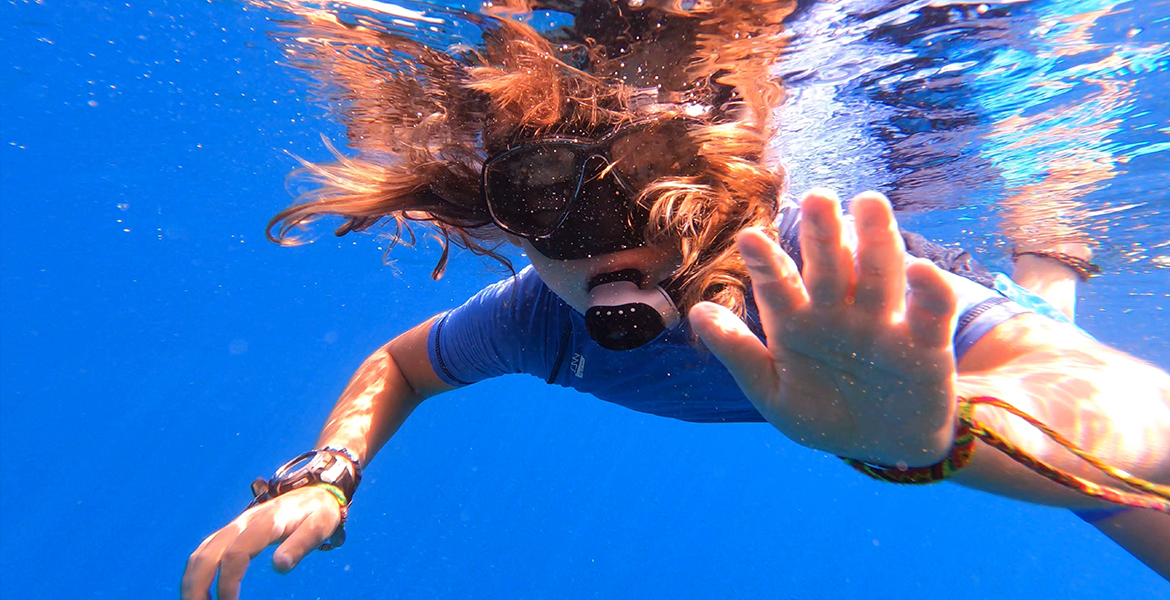 Snorkelling in Maldives